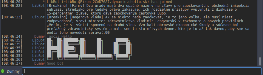 IRC Bot / MGC Chat Bot